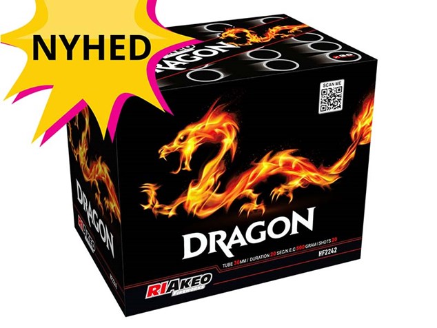 RIAkeo Dragon - 20 skuds vinkelbatteri - Nr. 905