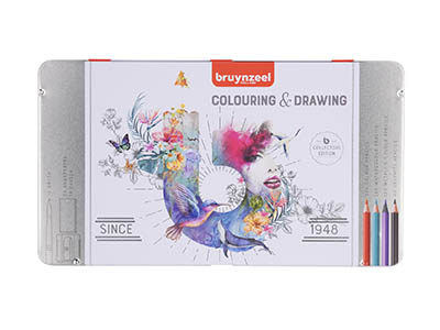 Se Bruynzeel colour & drawing - 70 stk. (co... hos HC Farver