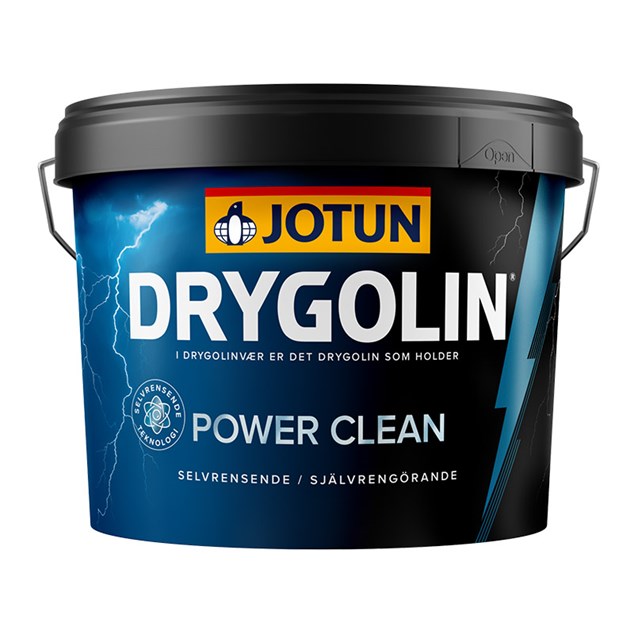 Drygolin Powerclean - mat selvrensende træbeskyttelse - 9 liter
